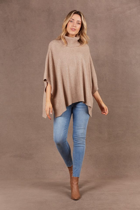 Nawi Poncho - Cream