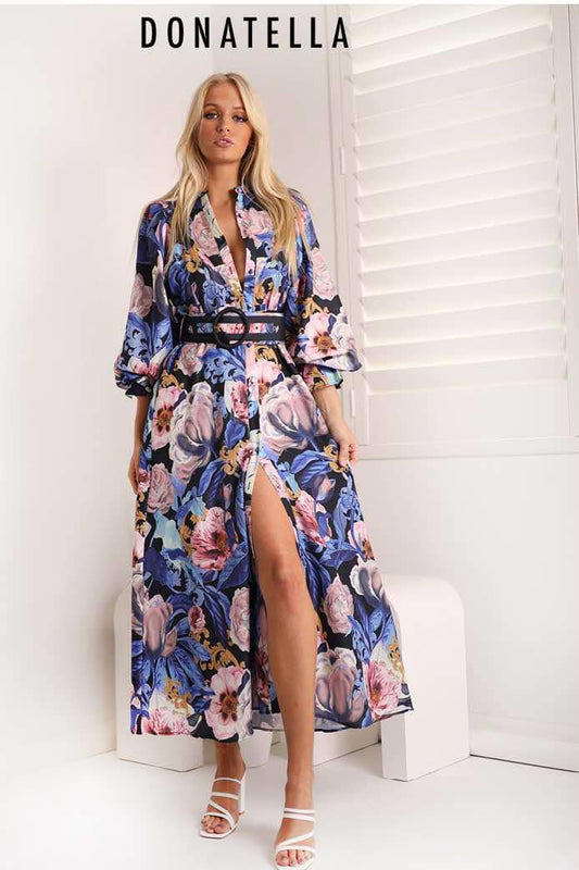Azure Floral Maxi Blue "Coming Soon"