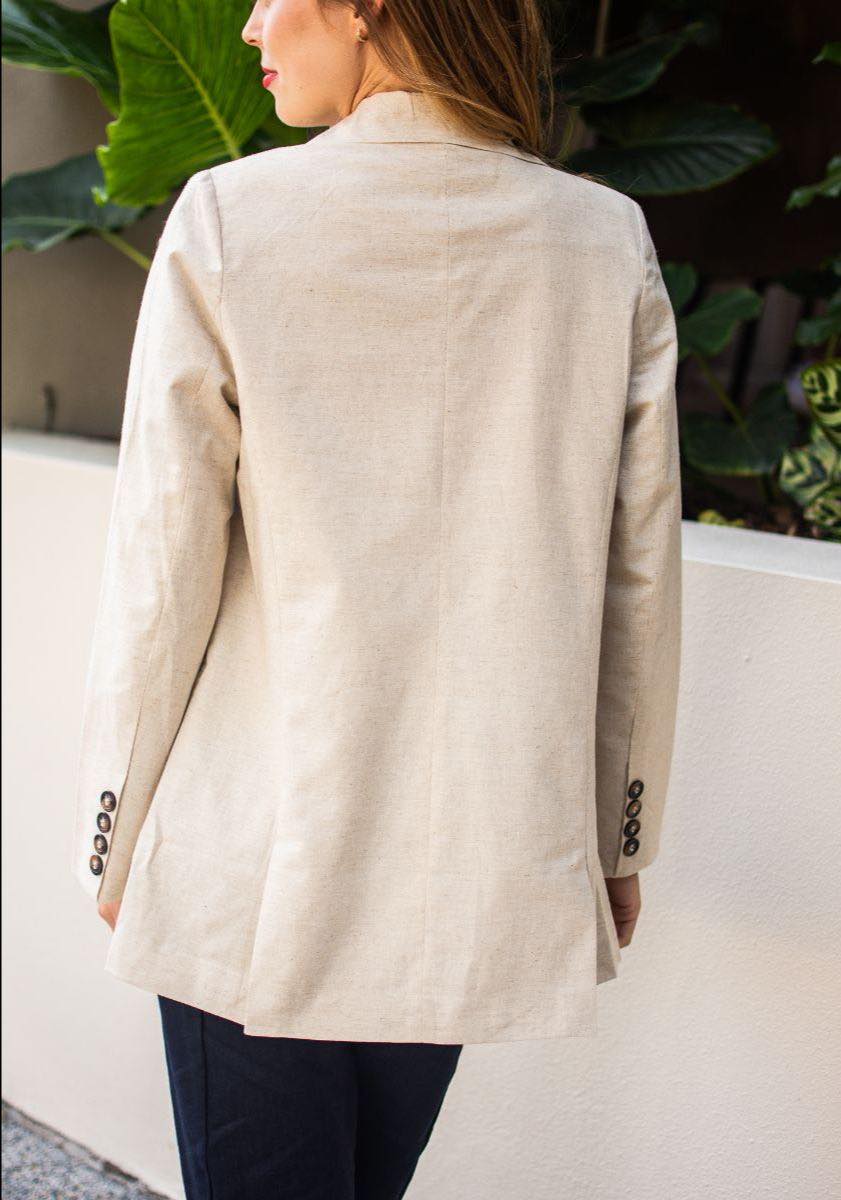 Betina Linen Blazer