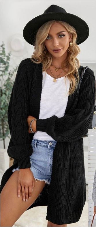 Annie Cardigan - Black