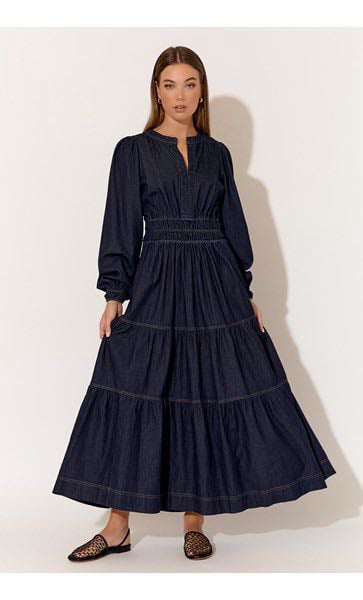 Violette Maxi Denim Dress