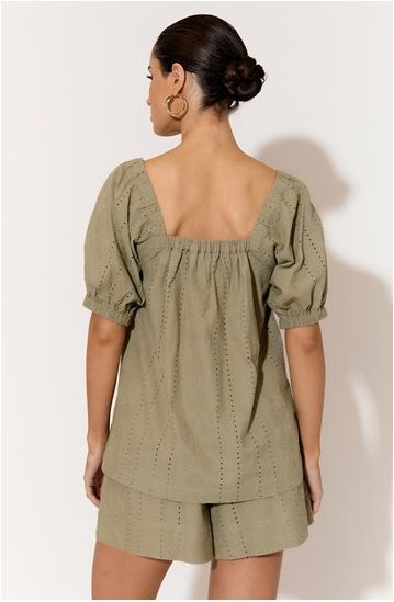 Selene Top - Khaki