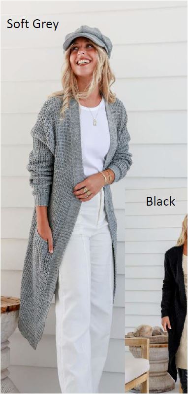 Janine Cardigan - Gray